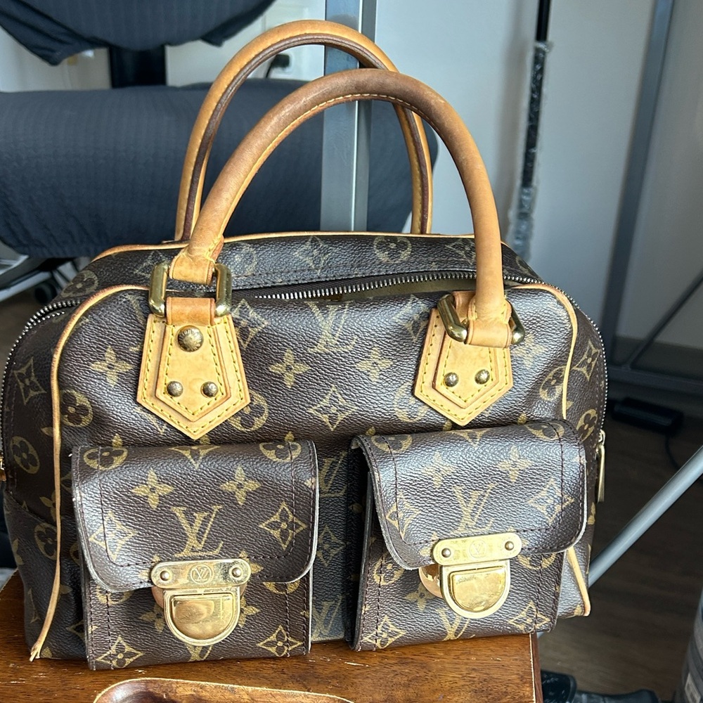 Louis Vuitton Brown Monogram Satchel